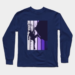 Climbing at Night Long Sleeve T-Shirt